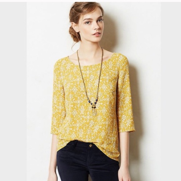 Yellow blouse - Picture 1 of 2